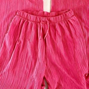 Zara hot pink bottoms